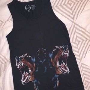 Rook Double Rottweiler Graphic Tank Top